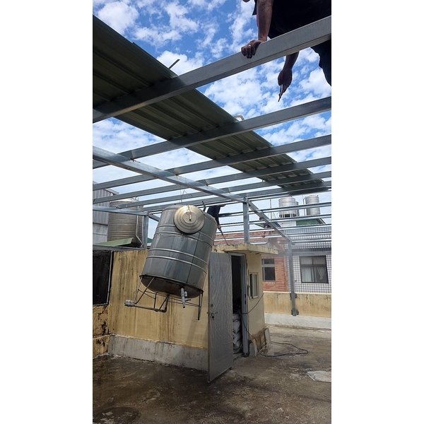 鐵皮屋頂搭建防漏