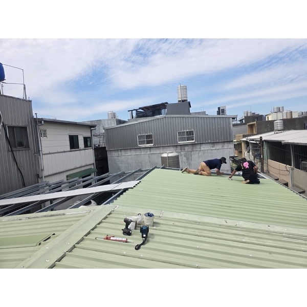 鐵皮屋頂搭建防漏