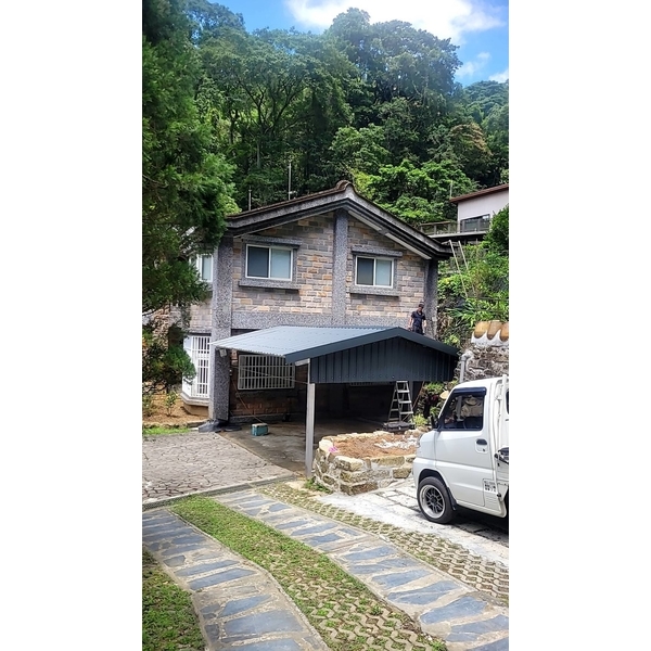 別墅安裝車棚-佳德金屬企業社