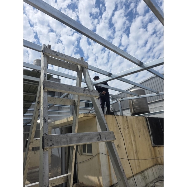 鐵皮屋頂搭建防漏