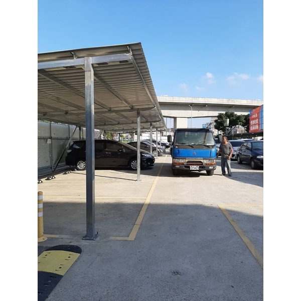 停車場遮雨棚工程1-6