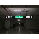 地下室車道指示燈箱