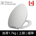 Hennessy&Hinchcliffe 緩降馬桶蓋 標準長度 純白色(TS-VL)-楓節有限公司