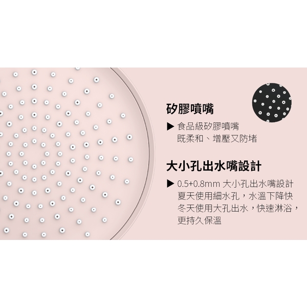 FJS07大面積增壓三功能蓮蓬頭-楓節有限公司