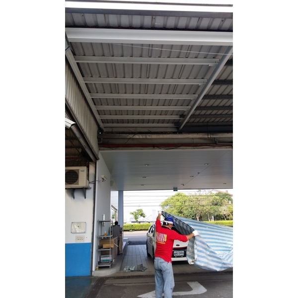 TOYOTA官田營業所廠房鋼骨除鏽 TOYOTA官田營業所廠房鋼骨除鏽