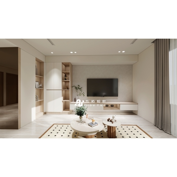 居家裝潢設計 - 當代奶油風格