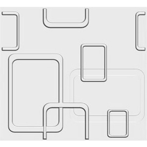 台灣獨家 洛米思3D立體牆板 D012 (50*50cm)-鴻廣建設股份有限公司