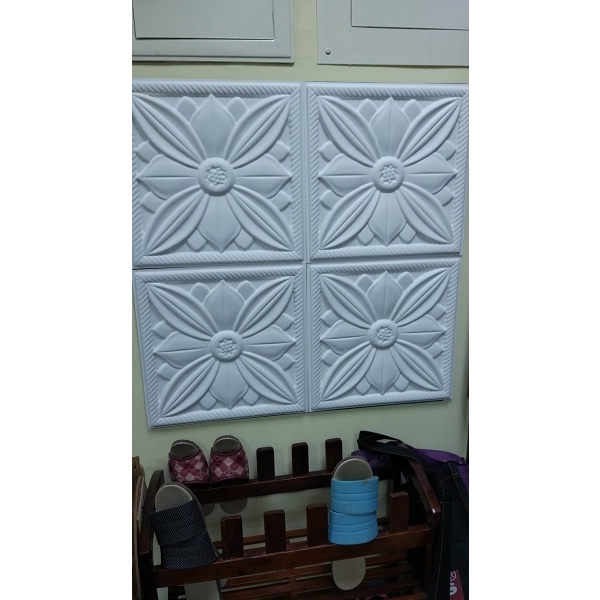 台灣獨家 洛米思3D立體牆板 D051 (50*50cm)-洛米思實業有限公司