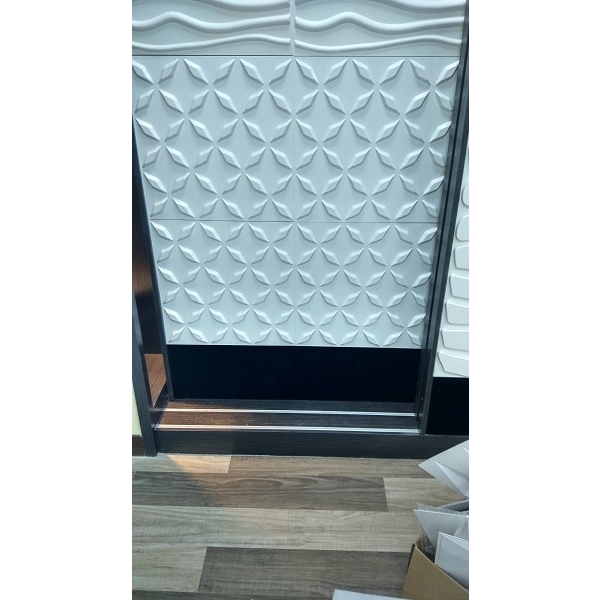 台灣獨家 洛米思3D立體牆板 D063 (50*50cm)-洛米思實業有限公司
