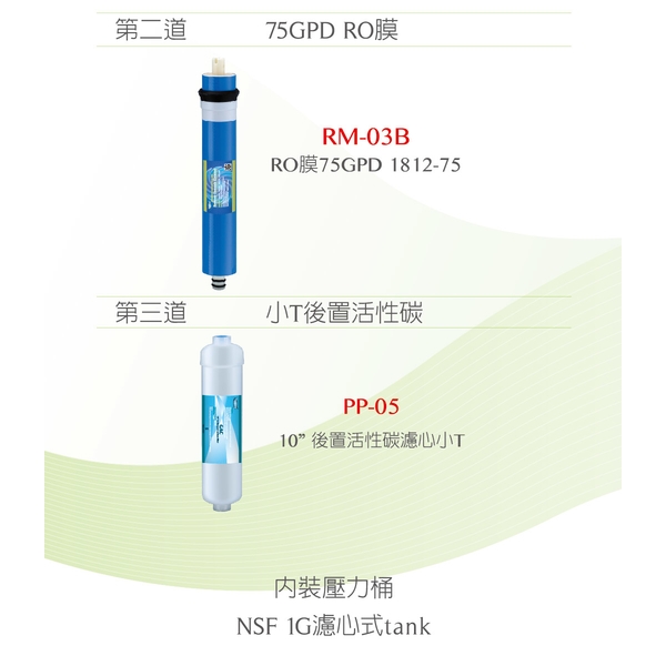 泰浦樂 雅致型RO水機 TPR-H75CT-泰浦樂國際有限公司