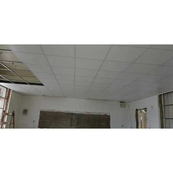 明架天花板+冷氣盒-鵬程輕鋼架企業社