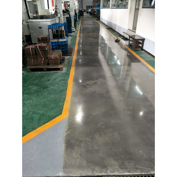 高雄某工廠舊地坪翻新工程-磨石通工程公司