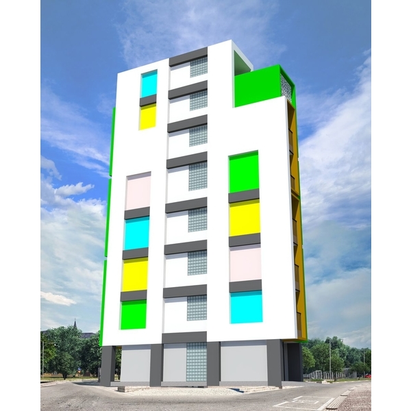 集合住宅案(危老案)-沈建雄建築師事務所