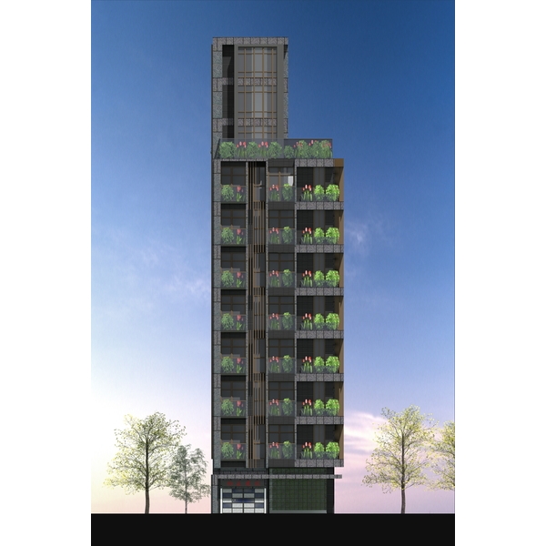 集合住宅案-沈建雄建築師事務所