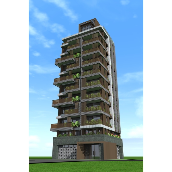 集合住宅案-沈建雄建築師事務所