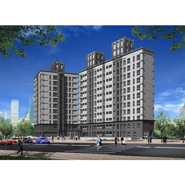 綠意汐止忠孝東路集合住宅-黃烱祥建築師事務所