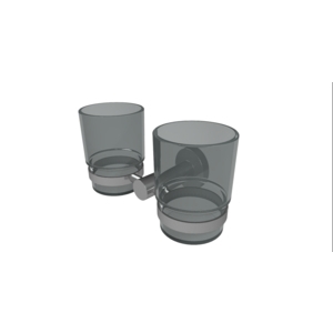 拉絲圓管雙杯-釩鐽國際衛浴有限公司