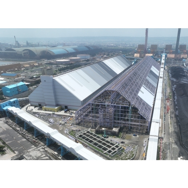 台中電廠1~10號機供媒系統改善工程 二期棚倉浪板工程-東台國際股份有限公司