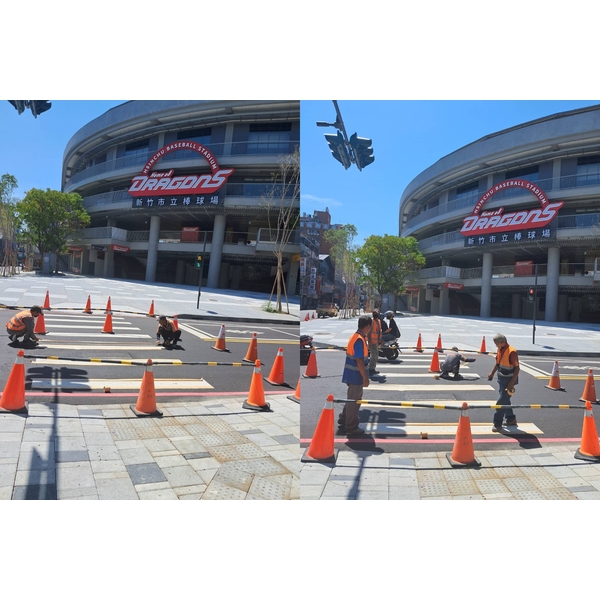斑馬線－冷塑型彩色止滑道路塗料-新晟化工原料企業有限公司