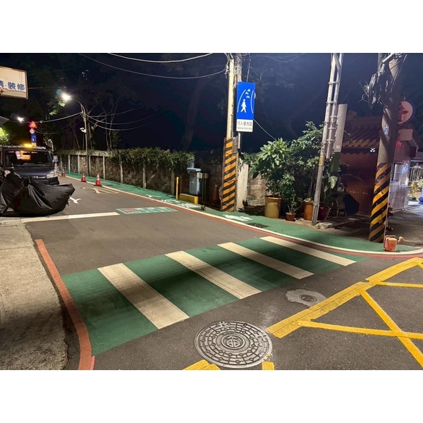 人行道－冷塑型彩色止滑道路塗料