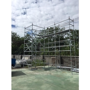 施工架組裝圖-震燁工業有限公司