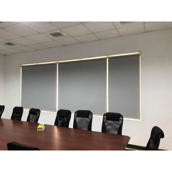 遮光捲簾防焰-忠允窗簾企業社