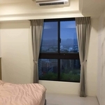 三折景布簾