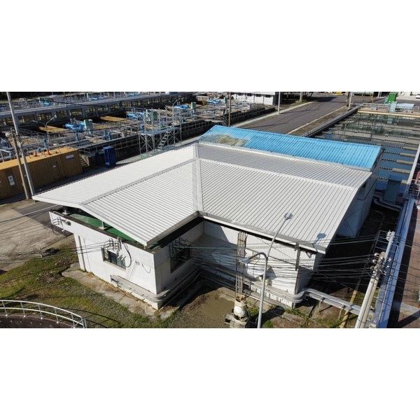 鋼構彩色鋼板新建 鋼構彩色鋼板新建