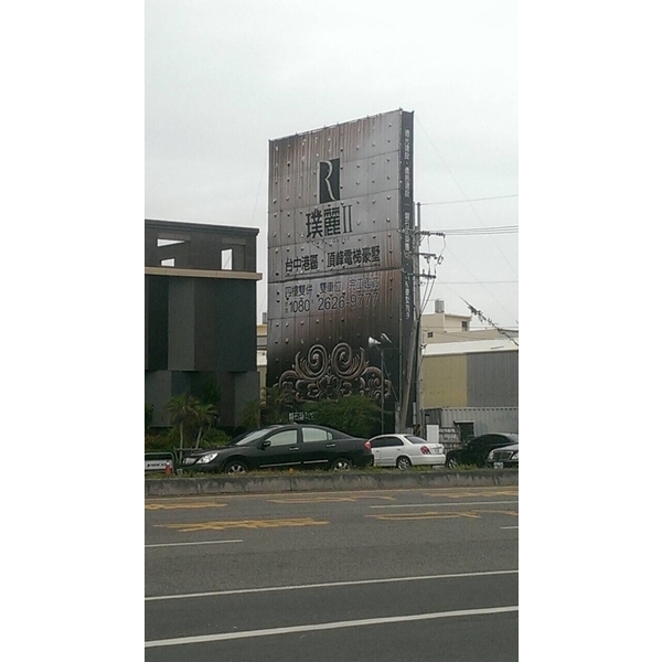 建案廣告看板竹架 建案廣告看板竹架