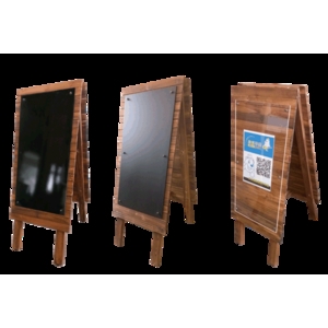 原木製燒杉展示架-利多金科技有限公司