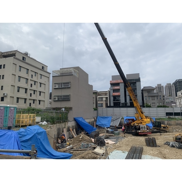 台中市山西路新建大樓-假設工程施作-豐沛建設有限公司