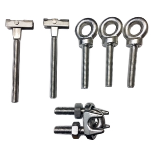 安卡螺絲、單眼螺絲、鋼索夾-新記螺絲行