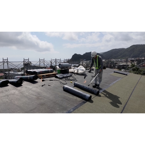 宜蘭地區車站機房頂防水斜面屋頂防水層施工-固加防水工程行