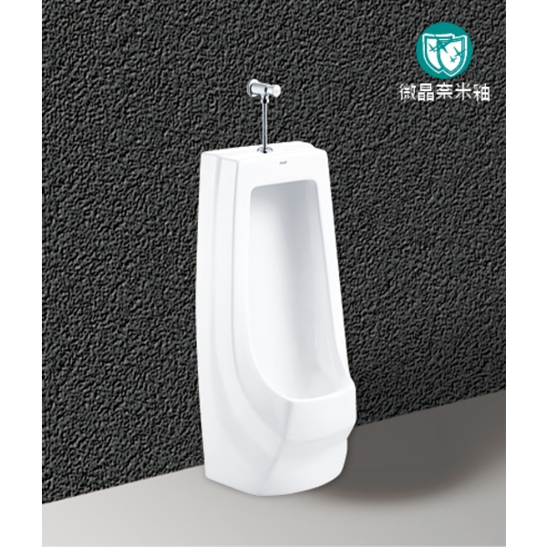 立式便斗附手壓沖水
