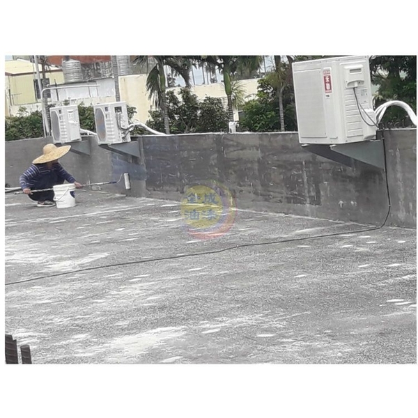 高壓清洗機清洗+PU防水隔熱施作附保固書-全成油漆工程行