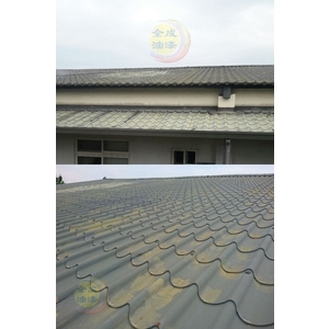 山上屋頂除鏽、噴防鏽紅丹漆、噴漆-全成油漆工程行