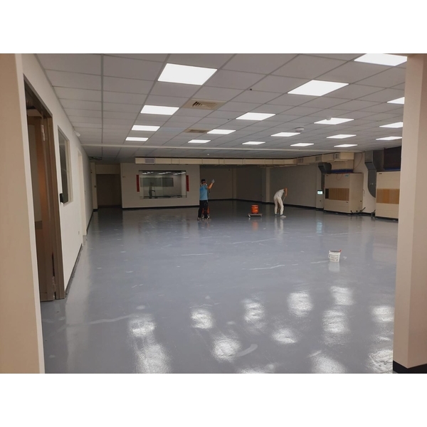 廠房浪板噴漆無塵地板Epoxy施作-全成油漆工程行