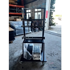 032D77 移動式電視架；移動式落地架；電視架；電視支架-棨專工業有限公司