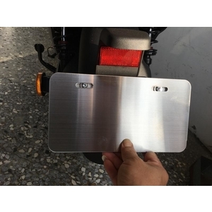 gr-車牌框 不銹鋼車牌框；gogoro車牌框；新式車牌框-棨專工業有限公司