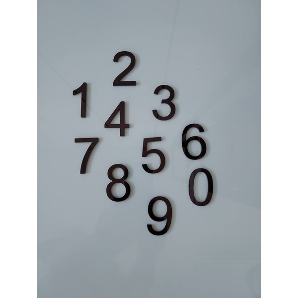 CI-0072 壓克力數字-棨專工業有限公司
