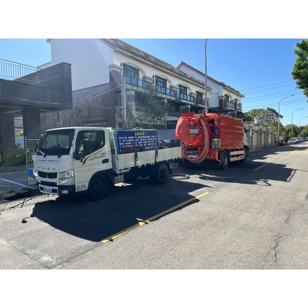 沖洗清溝車