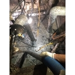 清理化糞池施工前後