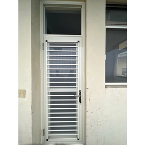 南投三合一通風門工程｜住宅通風採光、防蚊鋁門施工 - 峻源企業社