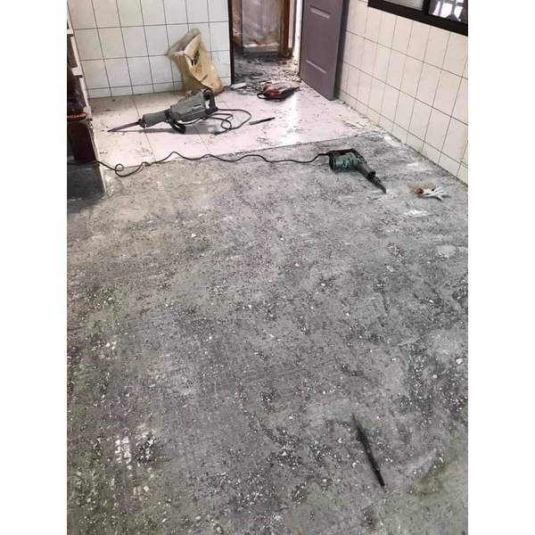 打石地板