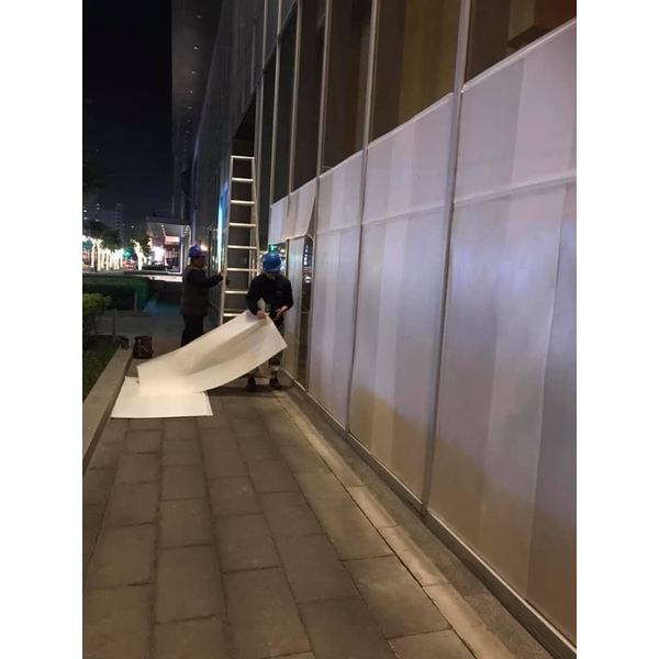 拆除架設圍籬