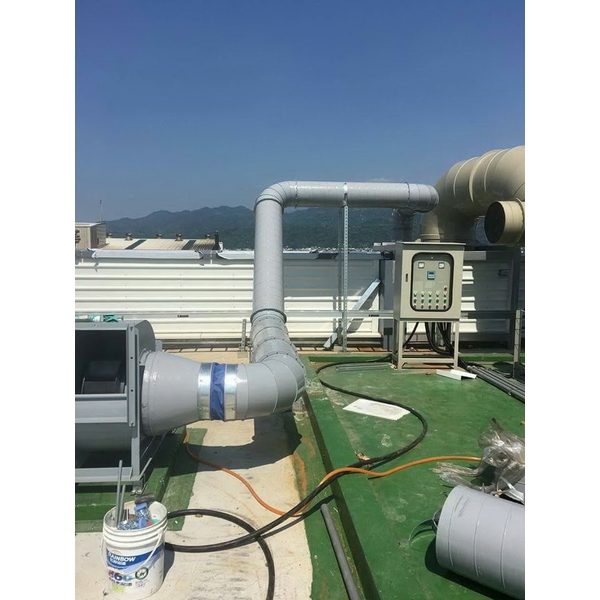 空調螺旋風管安裝-鴻圖工程行
