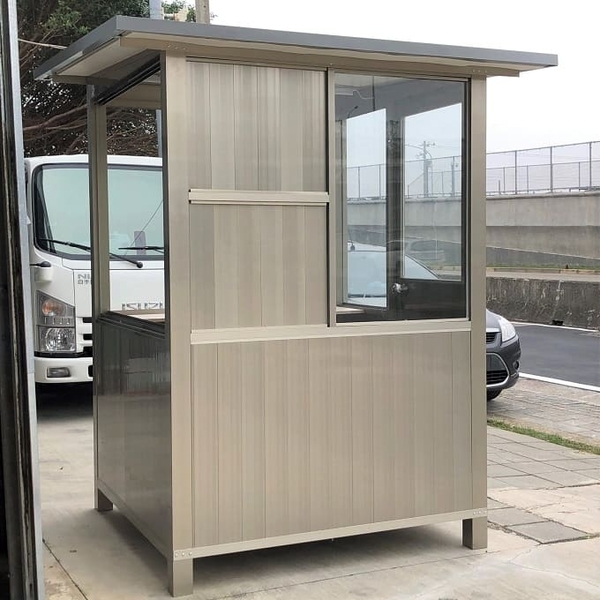 五尺工地警衛亭(預留窗型冷氣口)-鴻家鋁業社