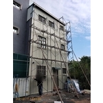 外牆穿鐵衣（五溝清板）