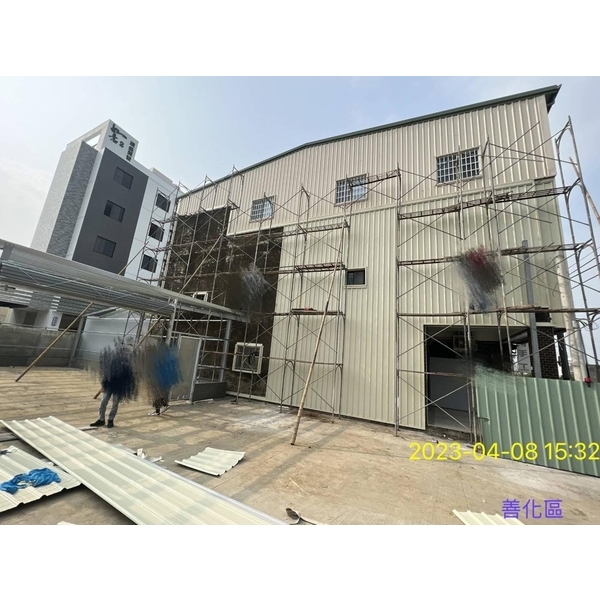 外牆穿鐵衣（五溝清板）-興旺威企業社