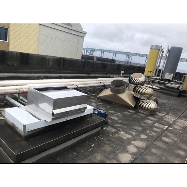 上市公司台泥 花蓮和平發電廠 管道間排風機向上型-全方位工程行